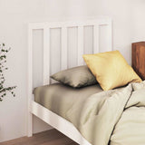 Vidaxl hoofdbord 106x4x100 cm massief grenenhout wit