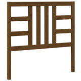 Vidaxl hoofdbord 106x4x100 cm massief grenenhout honingbruin