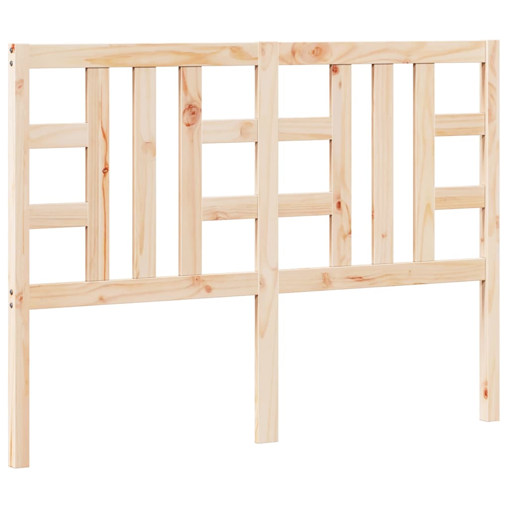 Vidaxl hoofdbord 141x4x100 cm massief grenenhout