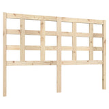 Vidaxl hoofdbord 140,5x4x100 cm massief grenenhout
