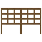 Vidaxl hoofdbord 156x4x100 cm massief grenenhout honingbruin