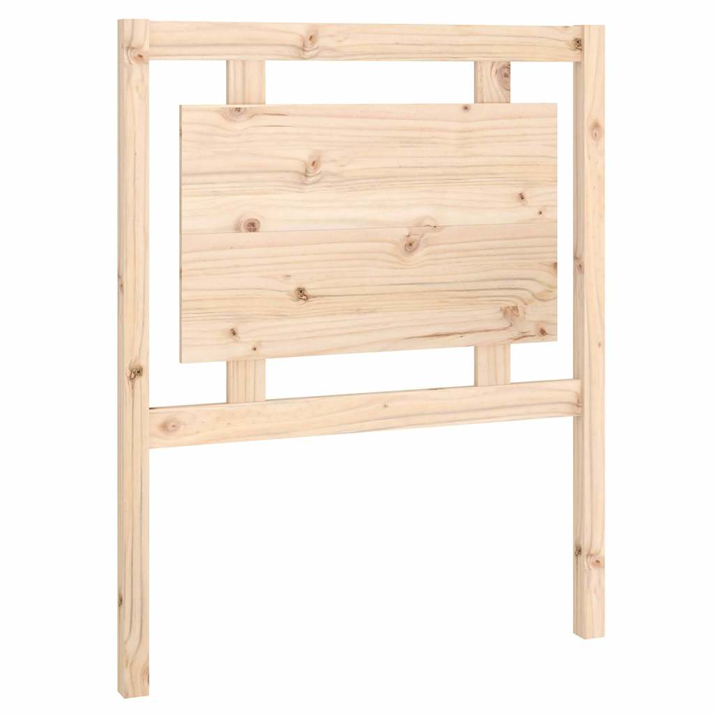 Vidaxl hoofdbord 80,5x4x100 cm massief grenenhout