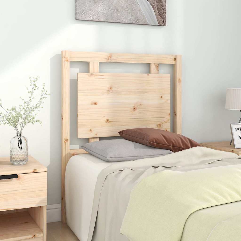Vidaxl hoofdbord 80,5x4x100 cm massief grenenhout