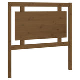 Vidaxl hoofdbord 95,5x4x100 cm massief grenenhout honingbruin