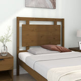 Vidaxl hoofdbord 95,5x4x100 cm massief grenenhout honingbruin