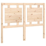 Vidaxl hoofdbord 125,5x4x100 cm massief grenenhout