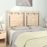 Vidaxl hoofdbord 125,5x4x100 cm massief grenenhout