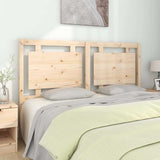Vidaxl hoofdbord 155,5x4x100 cm massief grenenhout