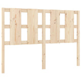 Vidaxl hoofdbord 140,5x4x100 cm massief grenenhout