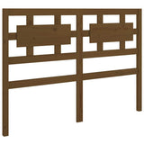 Vidaxl hoofdbord 145,5x4x100 cm massief grenenhout honingbruin