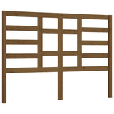 Vidaxl hoofdbord 141x4x104 cm massief grenenhout honingbruin