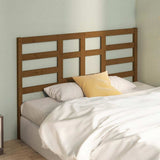 Vidaxl hoofdbord 141x4x104 cm massief grenenhout honingbruin
