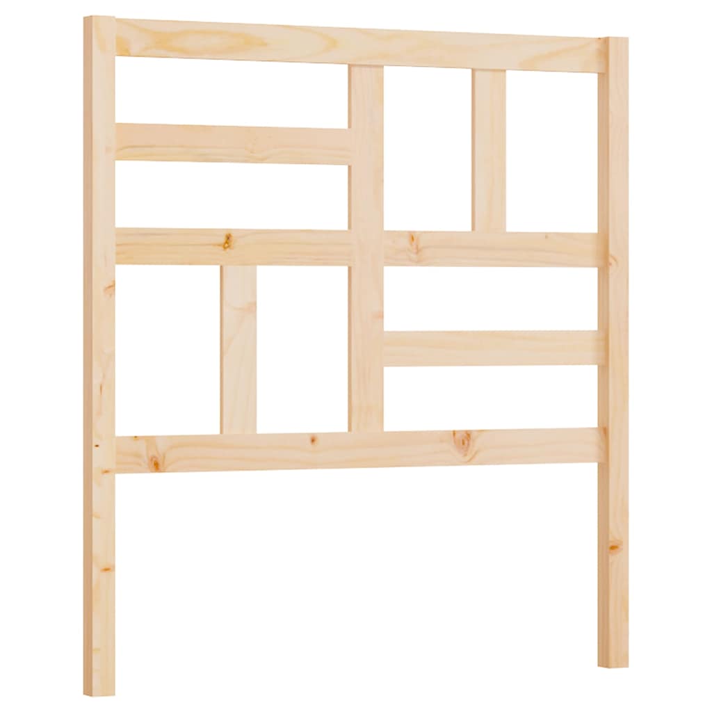 Vidaxl hoofdbord 106x4x104 cm massief grenenhout