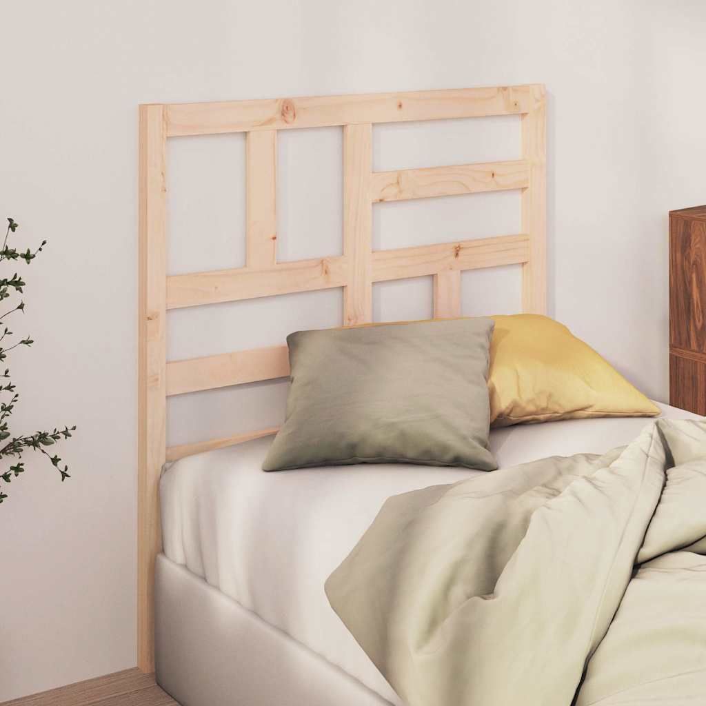 Vidaxl hoofdbord 106x4x104 cm massief grenenhout