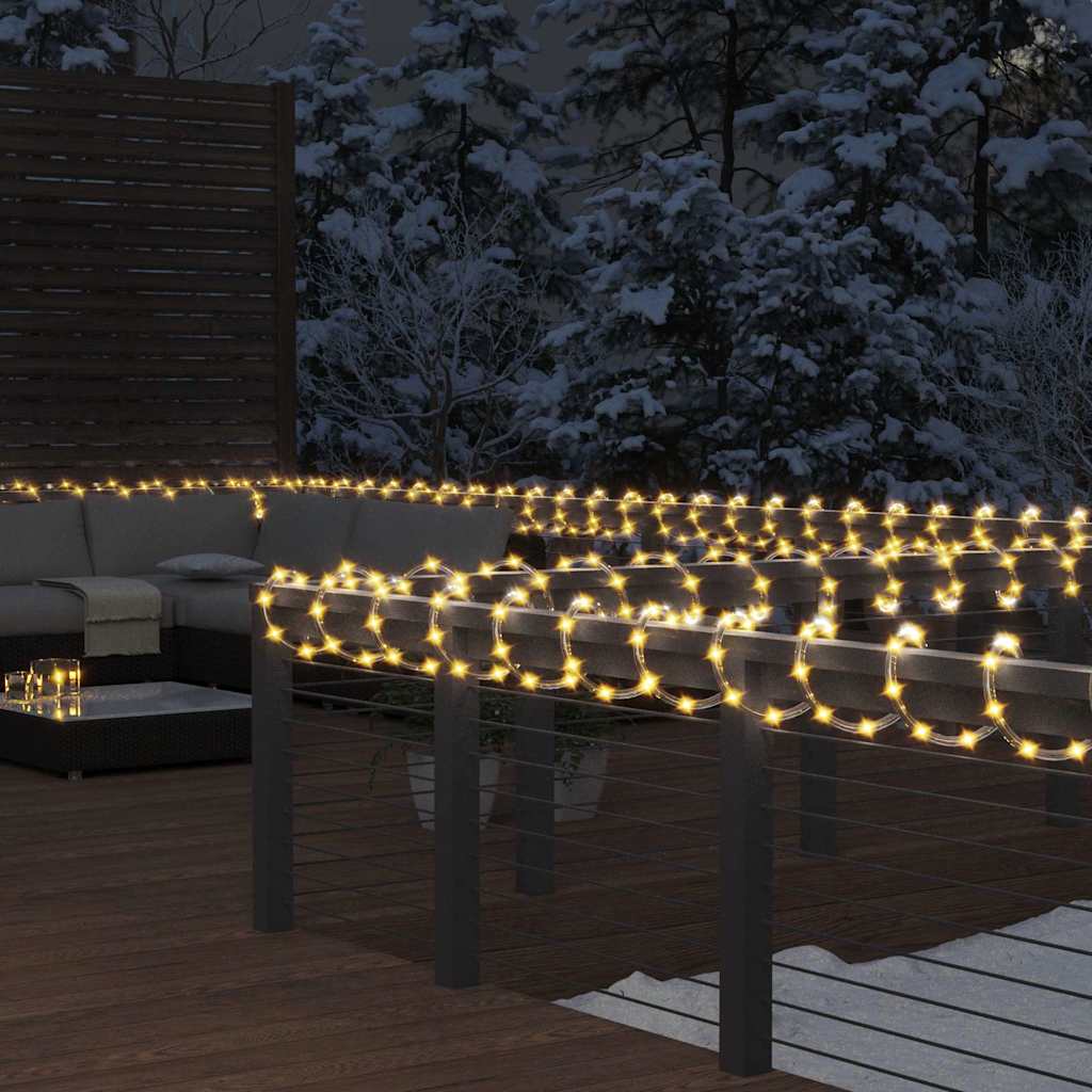 Vidaxx Lichterkette mit 120 LEDs warmweiß 5 m PVC