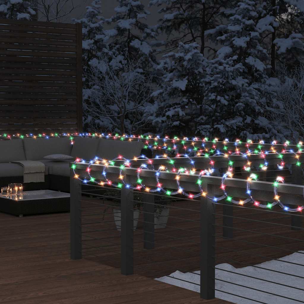 Vidaxx Lichterkette mit 1200 LEDs mehrfarbig 5 m PVC