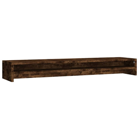 Vidaxl Monitor Standard 100x24x13 cm verarbeiteter Holzgeräuchchen -Eiche gefärbt