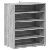 Vidaxl Schuhschrank 60x35x70 cm Eigenschaften mit geräuchertem Eichenbaus befördert