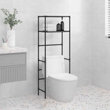 Vidaxl Toilett 2-Schicht 53,5x28x143 cm Eisenschwarz