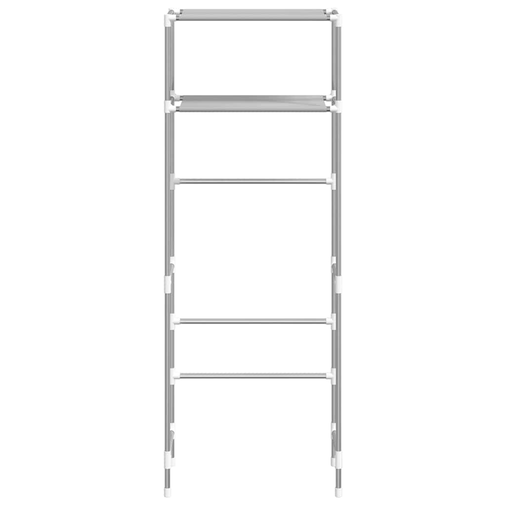 Vidaxl Toilett 2-Schicht 53,5x28x143 cm Eisengrau