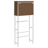 Rack de stockage Vidaxl pour la machine à laver Boven 2 couches 71x29.5x170,5 cm brun