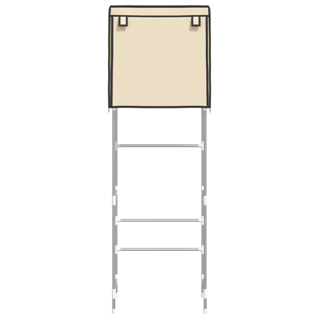 Vidaxl toaletrek 2-vrstva 56x30x170 cm zbarvená železa