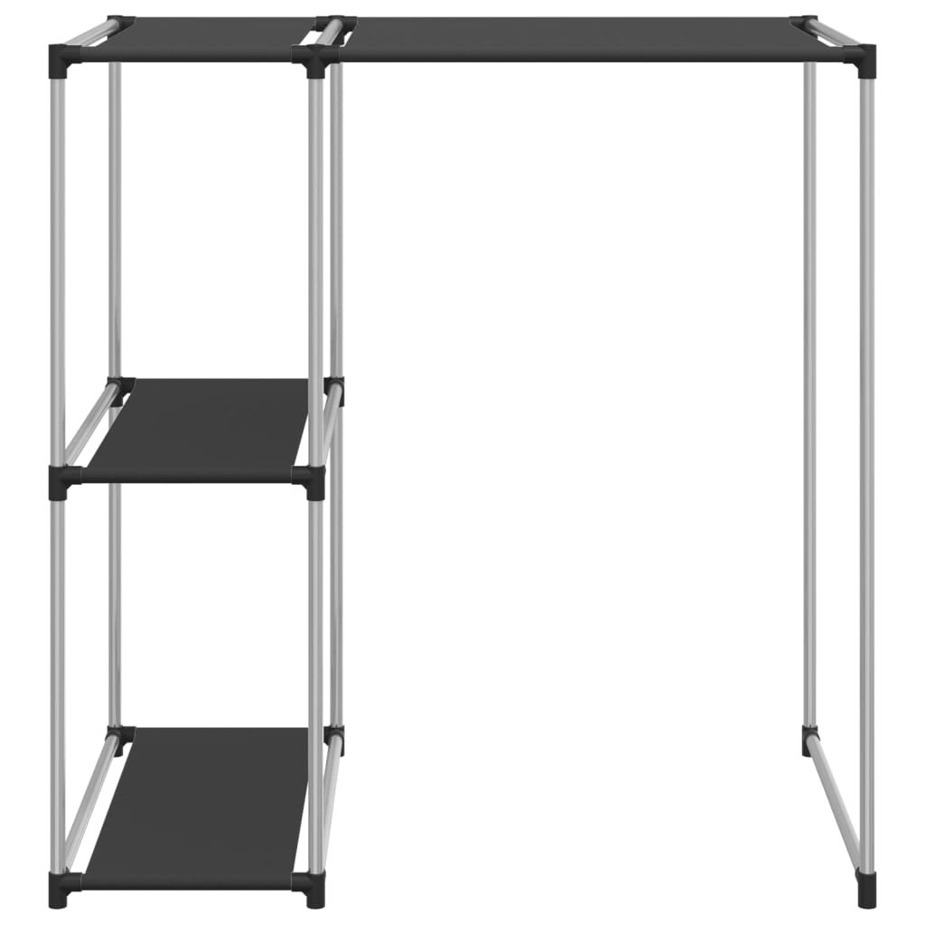 Vidaxl storage rack for above washing machine 87x55x90.5 cm iron black