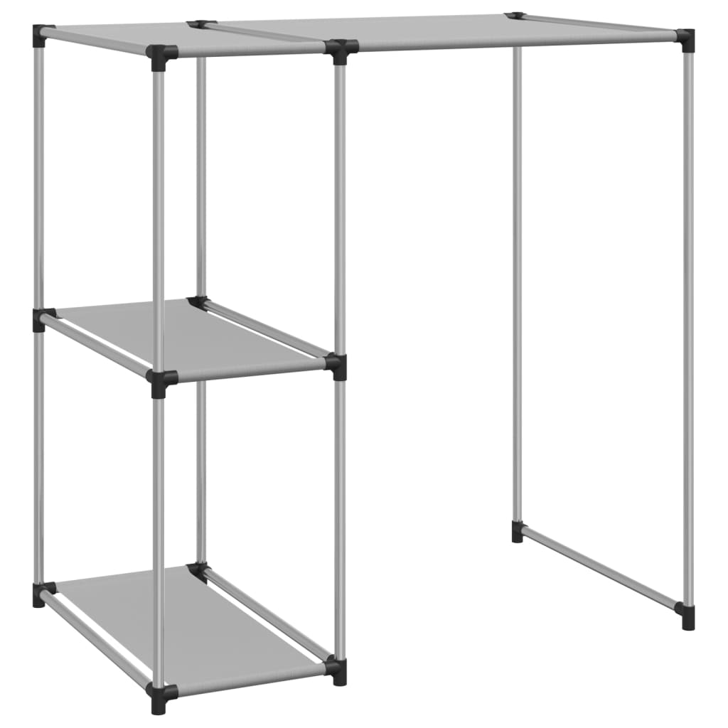 Vidaxl Storage Rack per la lavatrice sopra 87x55x90.5 cm grigio ferro