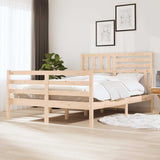 Vidaxl bedframe massief hout 150x200 cm