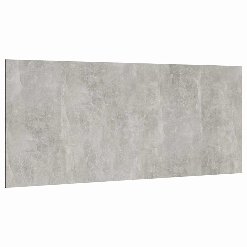 Vidaxl hoofdbord 200x1,5x80 cm bewerkt hout betongrijs