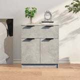 Vidaxl dressoir 60x30x70 cm bewerkt hout betongrijs