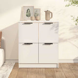 Vidaxl dressoir 60x30x70 cm bewerkt hout wit