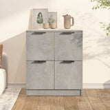 Vidaxl dressoir 60x30x70 cm bewerkt hout betongrijs