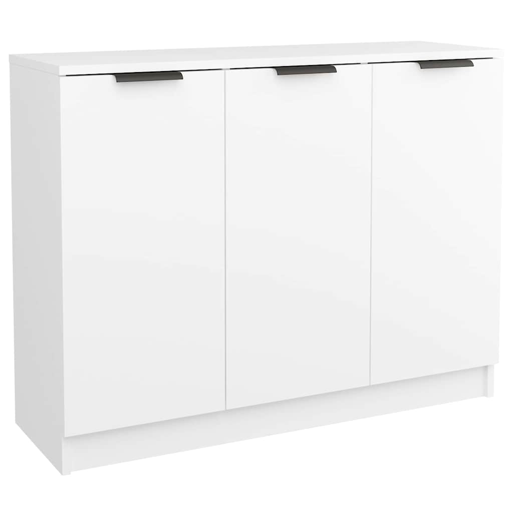 Vidaxl dressoir 90,5x30x70 cm bewerkt hout wit