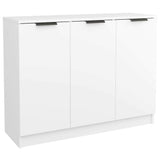 Vidaxl dressoir 90,5x30x70 cm bewerkt hout wit