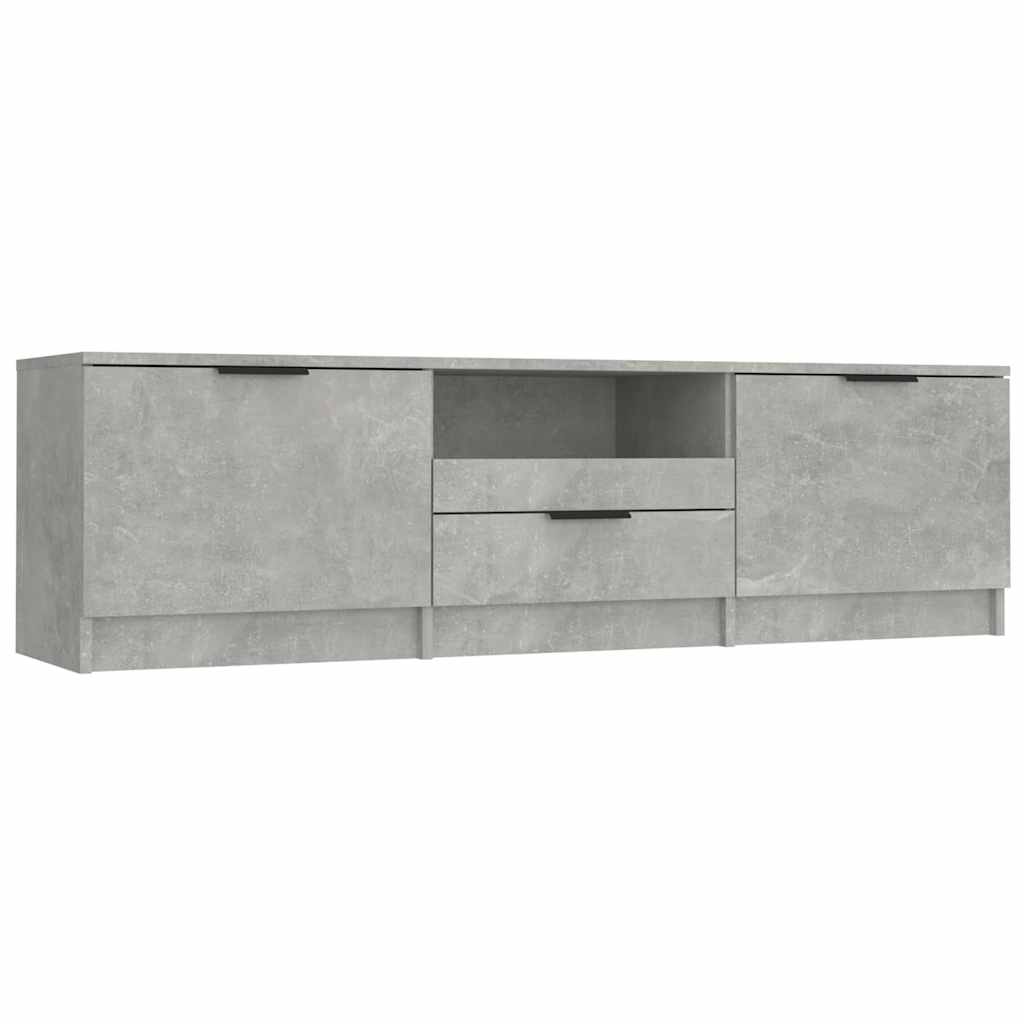 Vidaxl tv-meubel 140x35x40 cm bewerkt hout betongrijs