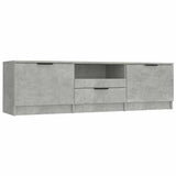 Vidaxl tv-meubel 140x35x40 cm bewerkt hout betongrijs