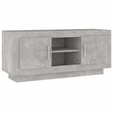 Vidaxl tv-meubel 102x35x45 cm bewerkt hout betongrijs
