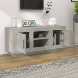 Vidaxl tv-meubel 102x35x45 cm bewerkt hout betongrijs