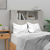 Vidaxl hoofdbordkast 100x18,5x102,5 cm betongrijs