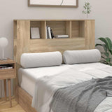 Vidaxl hoofdbordkast 120x18,5x102,5 cm sonoma eikenkleurig