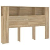 Vidaxl hoofdbordkast 160x18,5x104,5 cm sonoma eikenkleurig