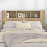 Vidaxl hoofdbordkast 160x18,5x104,5 cm sonoma eikenkleurig