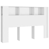 Vidaxl hoofdbordkast 160x18,5x104,5 cm hoogglans wit