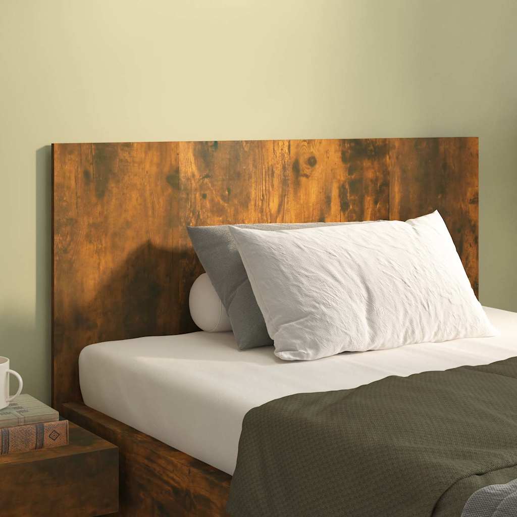 Vidaxl hoofdbord 120x1,5x80 cm bewerkt hout gerookt eikenkleurig