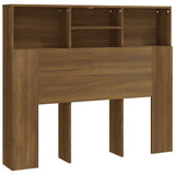 Vidaxl hoofdbordkast 120x19x103,5 cm bruin eikenkleur