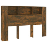 Vidaxl hoofdbordkast 160x18,5x104,5 cm gerookt eikenkleurig
