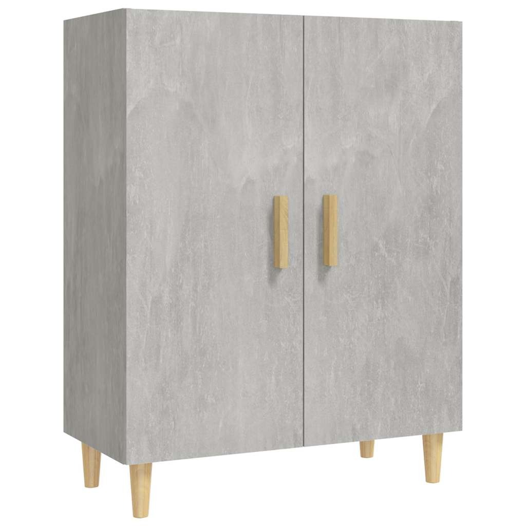 Vidaxl dressoir 70x34x90 cm bewerkt hout betongrijs