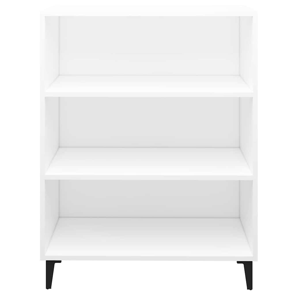 Vidaxl dressoir 69,5x32,5x90 cm bewerkt hout wit