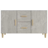 Vidaxl dressoir 100x36x60 cm bewerkt hout betongrijs